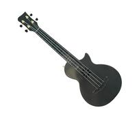 Ukulele Professionale Ukulele Portatile Da 25 Pollici A 4 Corde In Fibra Di Carbonio Con Borsa Per Il Trasporto Per Principianti Adulti (Color : Bk)