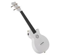 Ukulele Professionale Ukulele Portatile Da 25 Pollici A 4 Corde In Fibra Di Carbonio Con Borsa Per Il Trasporto Per Principianti Adulti (Color : White)