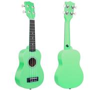 Ukulele professionale Ukulele Tenore 21 Pollici Ukulele Principiante Ukulele Arcobaleno Set Di Corde Con Tracolla In Stoffa Per Borsa Accordatore(Green)