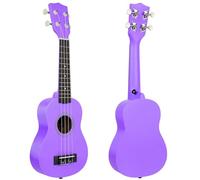 Ukulele professionale Ukulele Tenore 21 Pollici Ukulele Principiante Ukulele Arcobaleno Set Di Corde Con Tracolla In Stoffa Per Borsa Accordatore(Purple)