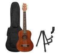 Ukulele Professionale Ukulele Tenore Serie Entry-level In Mogano Per Chitarra Professionale Con Borsa Imbottita Supporto Per Sintonizzatore, Basso Acustico Classico