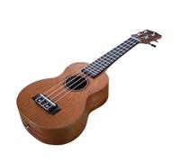 Ukulele Set Ukulele Da 21 Pollici Con Corde Per Borsa Concerto E Accordatore In Legno Massiccio Adatto Ai Principianti(Burlywood)
