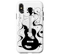 Ukulele Sketch Cavaquinho Lezioni di musica Custodia per iPhone X/XS