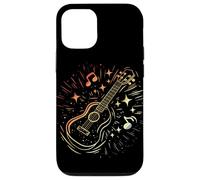 Ukulele Sketch Look Vintage Uke Lezioni di musica Custodia per iPhone 12/12 Pro
