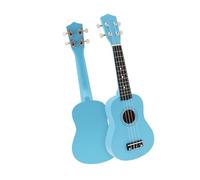 Ukulele Soprano A 4 Corde Da 21 Pollici In Tiglio Blu Ukulele Professionale