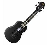 Classic Cantabile OV-04 BK Ukulele - Ukulele Soprano in Design Roundback - Mensola: 342 mm - Corpo e manico in plastica ABS - Tavola in tiglio - Lunghezza totale: 54 cm - Colore: nero opaco