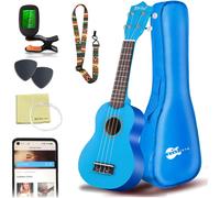 ukulele soprano, chitarra, strumenti musicali, inizio, kit completo