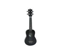 Ukulele Soprano DIMAVERY UK-200 Nero - Strumento Musicale in Legno di Tiglio e N