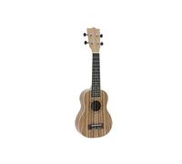 Ukulele Soprano DIMAVERY UK-400 in Zebrawood - Strumento Musicale Ideale per Reg