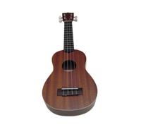 Ukulele soprano in mogano Kala KA-S con rilegatura tradizionale e corde Aquila