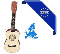 UKULELE STANDARD SOPRANO MADE IN EUROPE TAVOLA ABETE ROSSO TOP IN MASSELLO TASTIERA IN PALISSANDRO