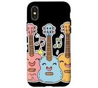 Ukulele Stile Comico Cavaquinho Lezioni di musica Custodia per iPhone X/XS