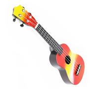 ukulele Strumento A Quattro Corde Dipinto A Mano Dipinto A Mano Con Cartone Animato Ukulele Da 21 Pollici(Color:Painted B)