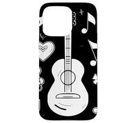 Ukulele Strumento da disegno per liuto Custodia per iPhone 15 Pro Max