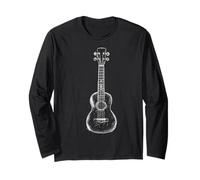 Ukulele Strumento Musicale Arte Grafica Ukulele Maglia a Manica