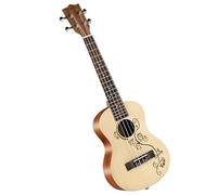Ukulele Strumento Musicale Ukulele Opaco Da 23/26 Pollici Con Top In Abete Ukulele A 4 Corde Piccolo Strumento A Corda Per Chitarra Con Borsa Per Ukulele (Color : 23 inch)