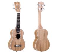 ukulele Strumento Per Chitarra Ukulele A 4 Corde A 15 Tasti In Zebrano Acustico Da 21 Pollici Per Gli Amanti Della Musica