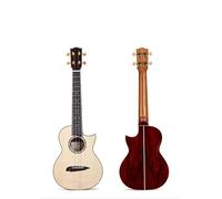 Ukulele Strumento Portatile Professionale Fingerstyle In Abete Massiccio Da 26 Pollici(Original sound version 2)