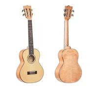 Ukulele Tennor In Abete Massiccio Cina Ukulele Lucido Ukes con Kits(TENOR SIZE)