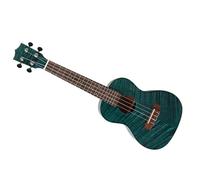 Ukulele Tenore In Acero Fiammato Con Finitura Verde Opaca Da 26 Pollici, Ukulele Per Principianti Con Borsa Per Ukulele Ukulele Kit