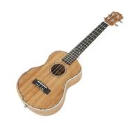 Ukulele tenore in mogano, 66 cm, per principianti, strumento acustico con bordo colorato a conchiglia, qualità professionale, piccola chitarra per gli amanti della musica