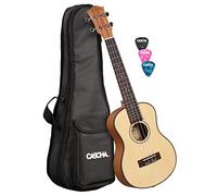 Ukulele tenore Spruce Solid Top Lefthanded (incl. Bag Padded, 3 Picks, Top: Spruce)