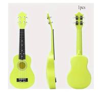 Ukulele Treble Da 21 Pollici Con Suono Premium Per Principianti Ukes con Kits(Yellow)