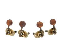 Ukulele Tuning PEG 4pcs Metal Rosewood Elegant Machine Head Suner per 4 Strumenti a Corda