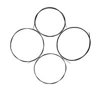 Ukulele Ukelele Uke Strings Materiale in Nylon, 4pcs/set Ukulele String Setuk (BLACK)