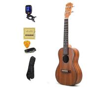 Ukulele Ukulele Da Concerto Da 23 Pollici Ukulele Elettrico A 4 Corde Con Tastiera In Acacia Dolce E Palissandro Con Equalizzatore Pickup(B)