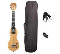 ukulele Ukulele Elettrico Da Viaggio Portatile Che Suona L'ukulele In Legno Massiccio Può Essere Suonato In Silenzio Per Esercitarsi Senza Rumore