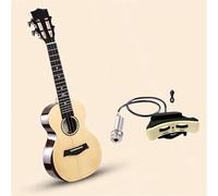 ukulele Ukulele Elettrico In Legno Di Abete Rosso Chitarra Hawaiana A Quattro Corde Per Principianti Professionali(Size:26 Inche)