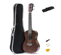 Ukulele Ukulele In Mogano Da 21/23/26" Con Accessori Per Ukulele Inclusa Tracolla Per Borsa Da Concerto Corde In Nylon Accordatori Selettivi(21inch)