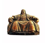 Ulaanbaatar Mongolia 3D Gengis Khan Statua Frigorifero Magnete Souvenir Regalo Resina Handmade Mongolia Frigorifero Magnete Casa & Cucina Decorazione Collezione
