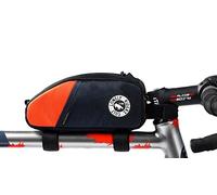 Borsa Telaio Bici Accessori - Borsa Bici Telaio Impermeabile 1,2L Portaoggetti Complementi Bici Borsa Telaio MTB Fissaggio Tubo Superiore 18x9x5,5 cm per Attrezzi Ciclismo