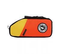 ULAC Borsa Telaio Bici Accessori Borsa Bici Telaio Impermeabile 0,9L Portaoggetti Complementi Bici Borsa Telaio MTB Fissaggio Tubo Superiore 18x9x5,5 cm per Attrezzi Ciclismo e Telefono