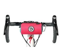 ULAC Coursier Pulse Neo Porter - Borsa per manubrio da 1,1 l, con occhiello frontale per luci e occhiali da sole, con tracolla per un facile trasporto (rosa foglia di tè)