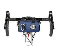 ULAC COURSIER Sprint Neo Porter - Borsa da trasporto per manubrio da 1,5 l, con occhiello frontale per luci e occhiali da sole, tracolla per un facile trasporto (blu navy)