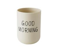 ulafbwur Tazza per spazzolino da denti pratica squisita leggera Good Morning tinta unita tazza compatibile con esterni, hotel, viaggi, cachi