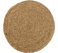 ulafbwur Tovaglietta fatta a mano, resistente al calore, decorativa, isolante, in paglia, compatibile con la casa 1#, 11 cm