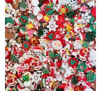 Ulalaza 100pcs carino melma charms misto set resina flatback fare forniture per fai da te fabbricazione artigianale e ornamento perline scrapbooking caramelle assortite torta di frutta ornamento