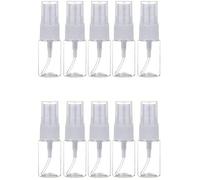 Ulalaza 10PCS Mini flacone Spray Trasparente Set di flaconi da Viaggio Vuoti per Nebbia Sottile Piccoli contenitori per liquidi riutilizzabili