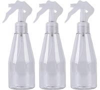 Ulalaza 3PCS 200ml / 7oz Flacone Spray Trasparente Nebbia fine Trigger Spruzzatore Ugello a Pressione Bottiglia per Schizzi di irrigazione in plastica