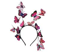 Ulalaza Fascinators da Donna Cappello Fermaglio per Capelli Piuma da Sposa Cappello da Cocktail Derby Chiesa Banchetto per Ragazze