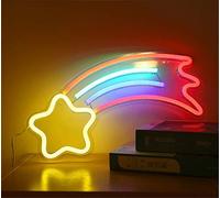 Ulalaza Insegna al Neon LED Meteor Night Lights USB Operato Decorativo Marquee Sign Bar Pub Store Club Garage Home Party Decor