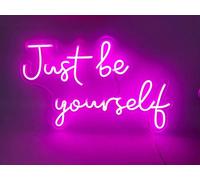 Ulalaza Insegna al Neon LED Sii Te Stesso Luci notturne USB Segnale Decorativo per tendone Bar Pub Store Club Garage Home Decorazioni per Feste