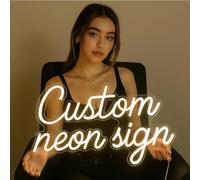 Ulalaza LED Neon Sign Night Light per Wall Party Décor Camera da Letto Bar Matrimonio Home Decorazione di Natale con USB Chain Light Modulator 5v