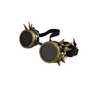 Ulalaza Vintage Occhiali Steampunk Vittoriano Retro Cyberpunk Gothic Cosplay