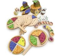 Ulanik Gioco da tavolo didattico, giochi da tavolo in legno per bambini 4, 5, 6, 7, 8 anni, giochi educativi a partire dai 3 anni, giochi prescolari, giochi in legno per bambini