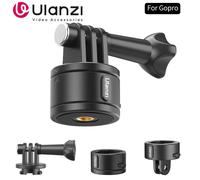 Ulanzi Adattatore per montaggio su base per treppiede per GoPro Hero 13 12 11 10 9 8 7 per Go Pro Insta360 X2 DJI Pocket 3 Accessori per action camera